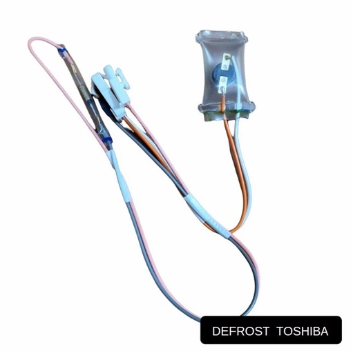 Defrost Fuse Bimetal Kulkas 4 Kabel Toshiba KSD-3012